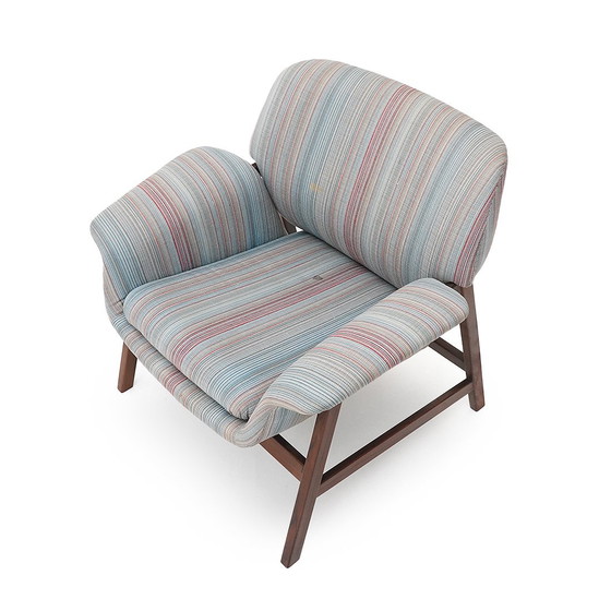 Image 1 of Pair of “849” armchairs by Gianfranco Frattini for Cassina, 1950s