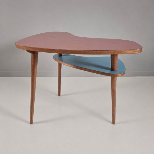 Vintage tafel, jaren 70 – salontafels, Wood (photo 2 of 7)