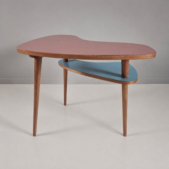 Vintage tafel, jaren 70 – Salontafels, Wood (photo 2 of 7)