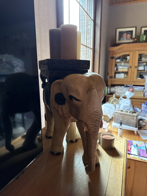 Image 1 of Houten olifant
