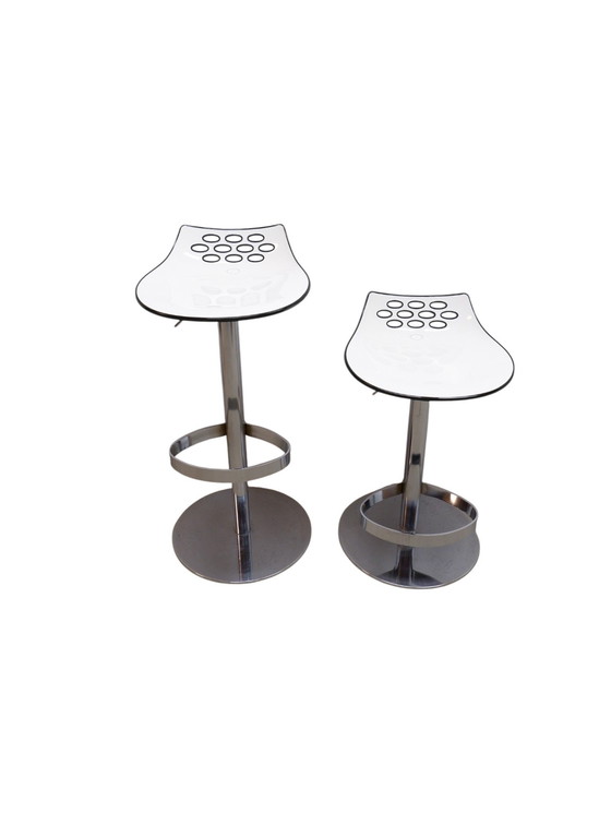 Image 1 of Set of 2 Calligaris bar stools