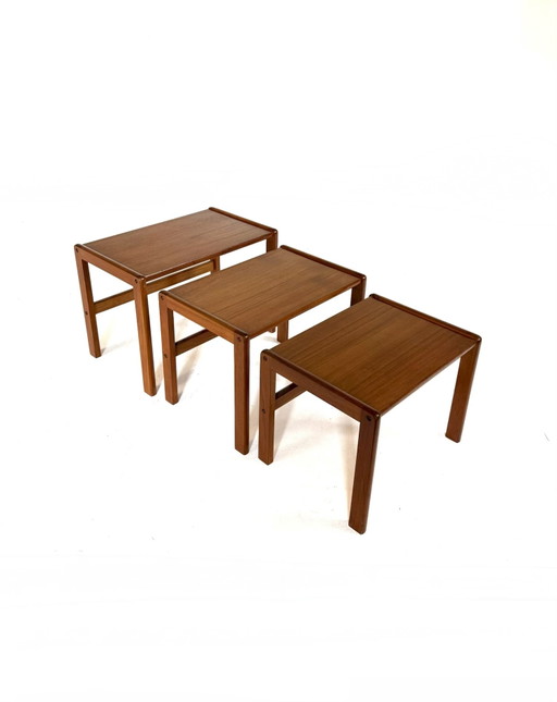 Dänisches Vintage-Mimi-Set aus Teakholz, Mogens Kold '60