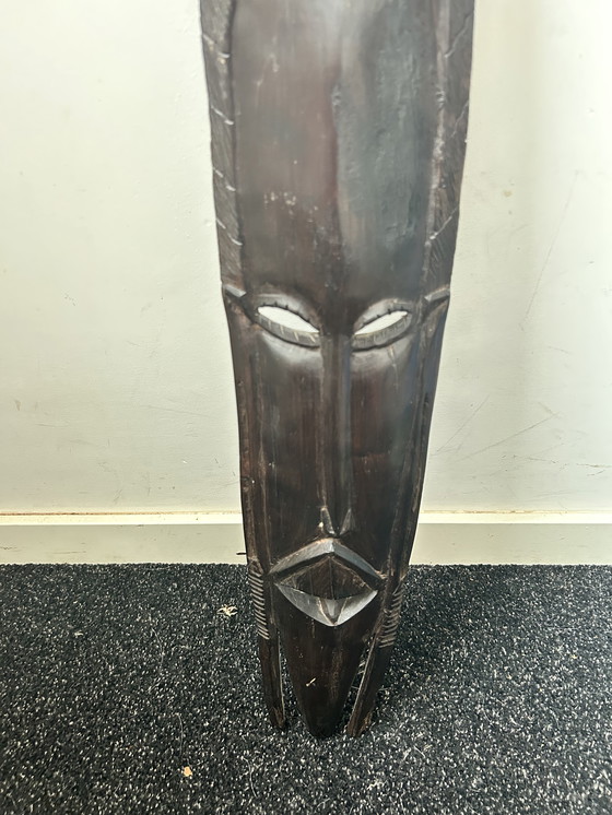 Image 1 of Maschera africana in legno