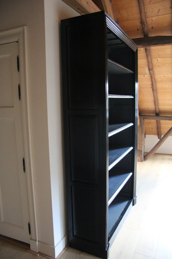 Libreria Trendy Eichholtz Nero-Grigio, 5 Ripiani Regolabili – Librerie, Wood (photo 7 of 9)