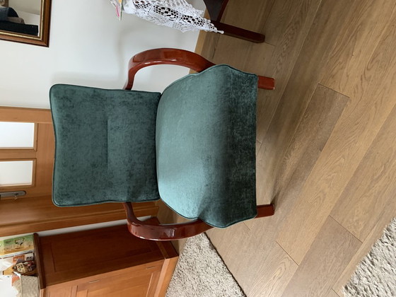Poltrona Art Déco Verde, anni '20 – Poltrone, Art Deco (photo 3 of 6)