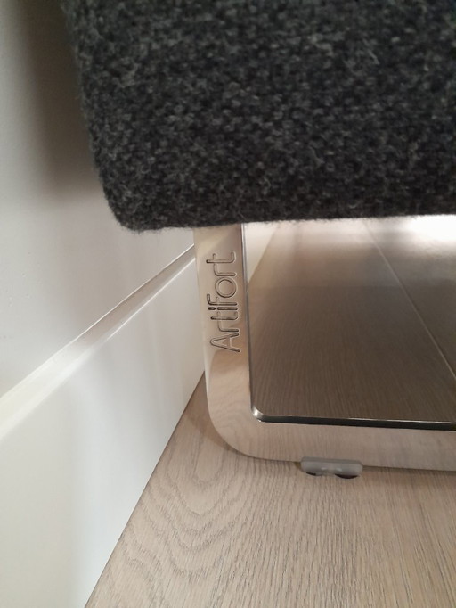 Artifort 2-seater sofa Mare fabric/color Amdal/Anthracite