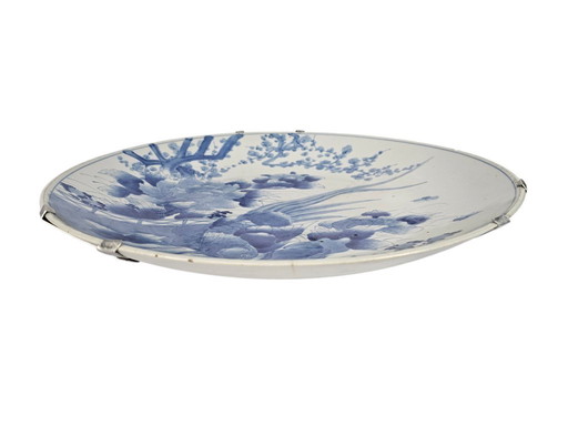 Arita Bowl - XL Decorative Plate - Ceramics - Japan - 19th Century
