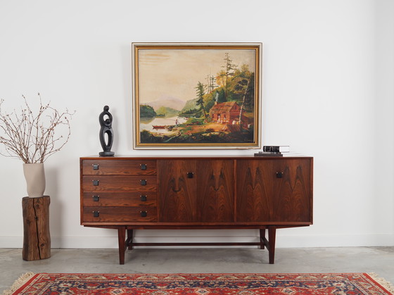 Image 1 of Peinture "The Angler's Return", design danois, années 1980, par A. Enkeshafi