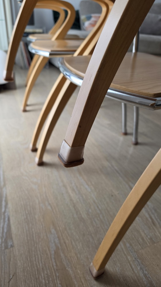 4x – Komplot Design, Sillas de comedor, Chrome, Metal (photo 8 of 12)