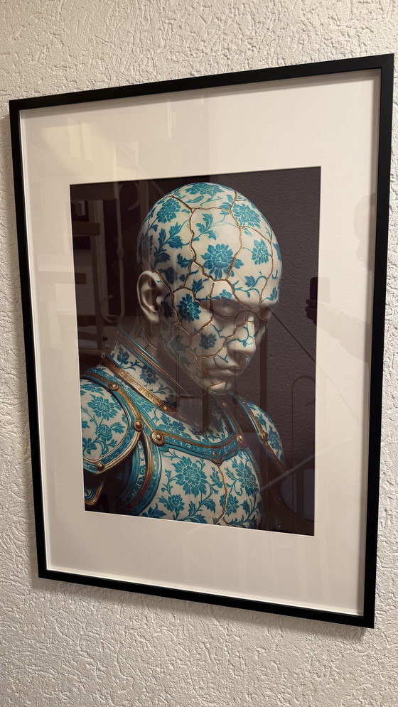 Image 1 of Murale Kintsugi Samurai di Rotan Hunt