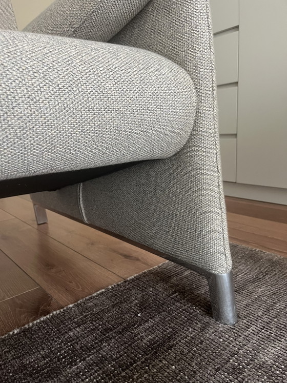 Wunderschöne Leolux Felizia Sofas, 2- und 2,5-Sitzer-Sofas – 2 Sitzer Sofas, Textile, Aluminium (photo 3 of 15)