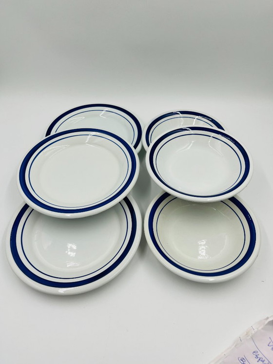 Set of 6 Dansk Bistro Christianshavn Blue plates – Crockery, Ceramic (photo 6 of 14)