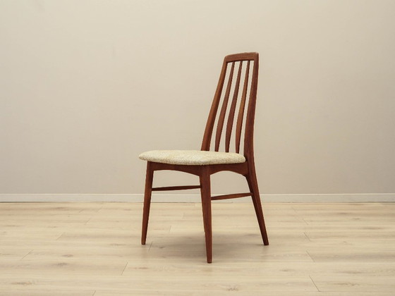 Image 1 of Sedia in teak Eva, design danese, anni '60, designer: Niels Koefoed, produttore: Koefoeds Hornslet