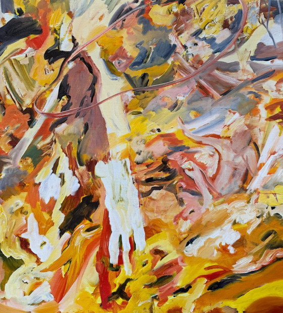 Image 1 of Cecily Brown, the Aspiring Subordinate, 2023, Copyright Cecily Brown, Courtnesy the Artist and Thomas Dane Gallery