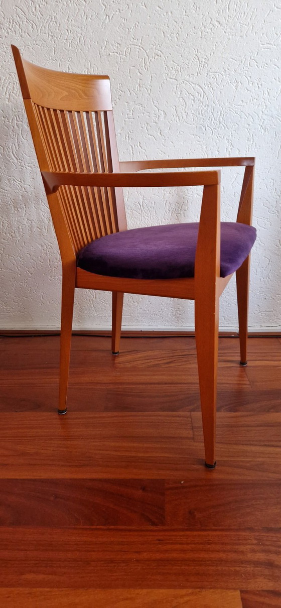 Image 1 of 4 sedie da pranzo vintage di design