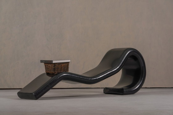 Image 1 of Chaise longue Ercolina vintage de Paolo Grasselli pour Casprini, Italie 1980