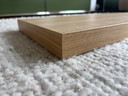 Mensola da parete in rovere Pastoe *nuova* 80 x 27 x 4