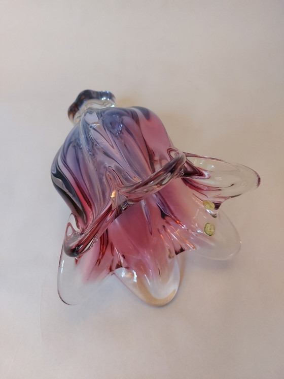 Image 1 of Jarrón de cristal Bohemia