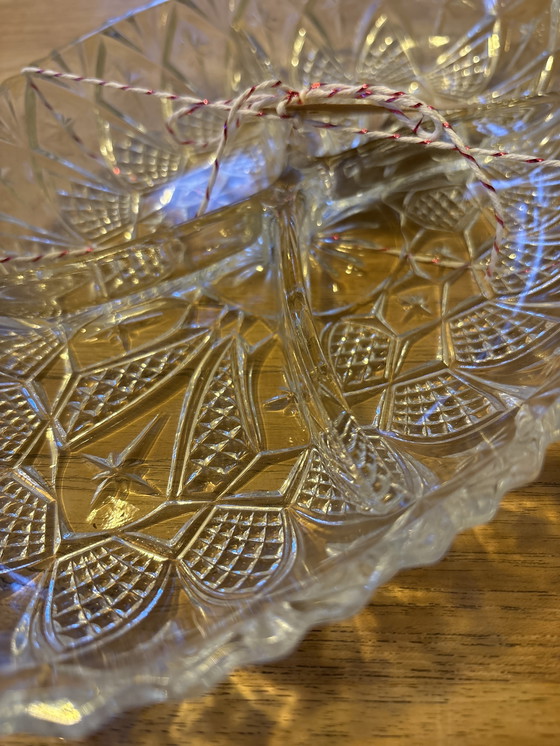 Image 1 of Crystal Serving Tray