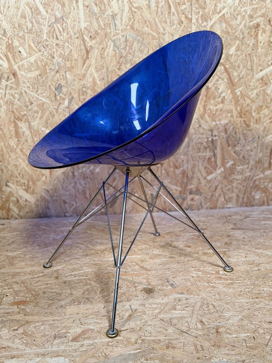 2 X Kartell Ero|S|ontwerper Philippe Starck – Eetkamerstoelen, Chrome, Modern (photo 24 of 28)
