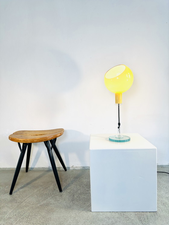 Image 1 of LAMPE DE TABLE PAROLA PAR GAE AULENTI & PIERO CASTIGLIONI POUR FONTANA ARTE, ITALIE, années 1980