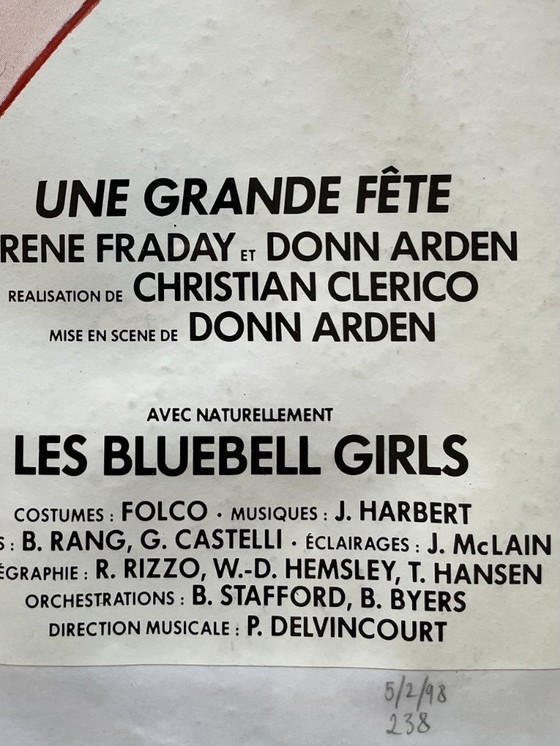 Image 1 of Panache de Lido poster by René Gruau, 1985