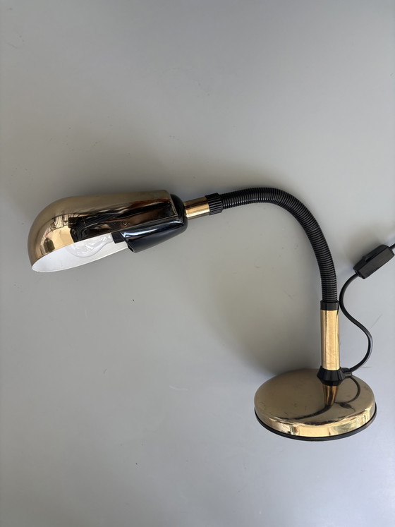 Image 1 of Vintage swan neck pendant lamp