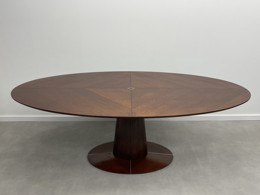 Vintage oval dining table