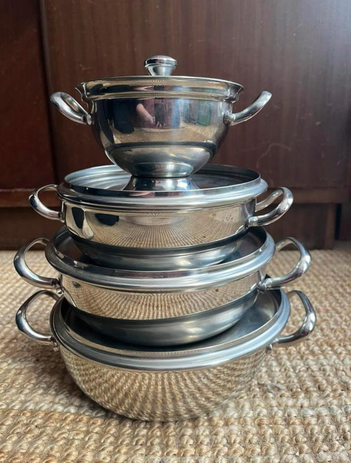 Set Vintage Alfra Alessi Dekschalen - 1960’s