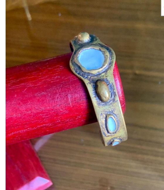 Bracelet Manchette St Luc - Bronze Et Émail Blanc – Cadeaux, Other (photo 7 of 8)