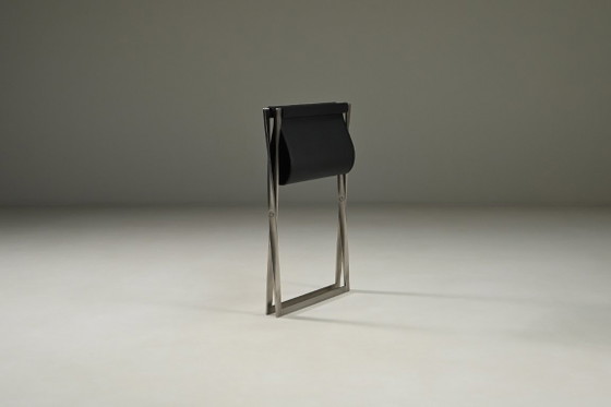 Image 1 of Taburete plegable PK91 de Poul Kjærholm para Fritz Hansen, años 60 en Dinamarca.