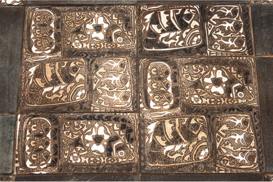 Image 1 of Mesa auxiliar de cerámica, Dinamarca, años 60.