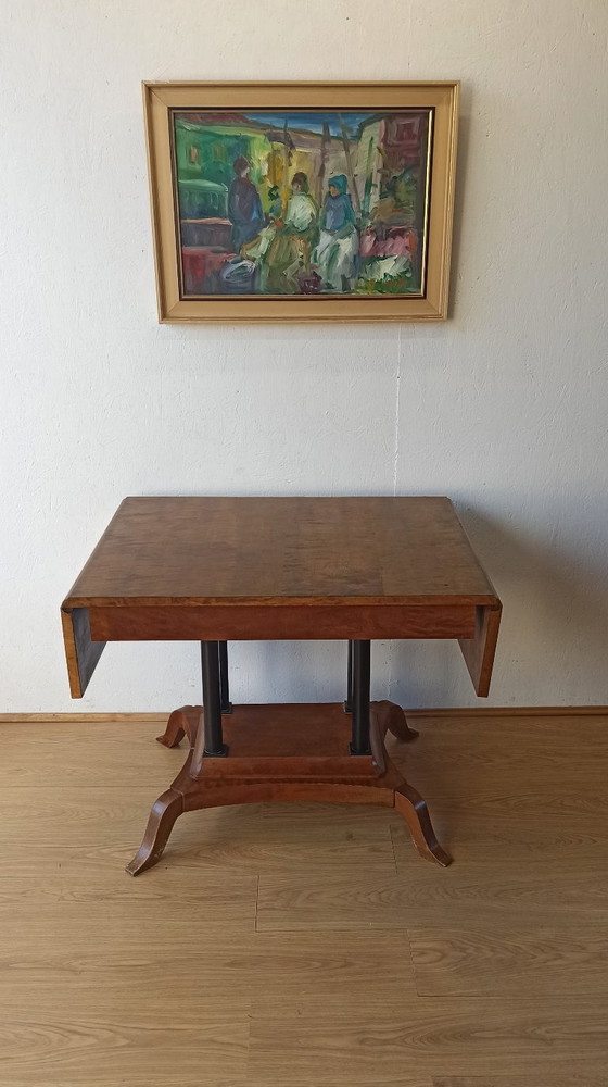 Image 1 of Großer, verstellbarer viktorianischer Tisch.