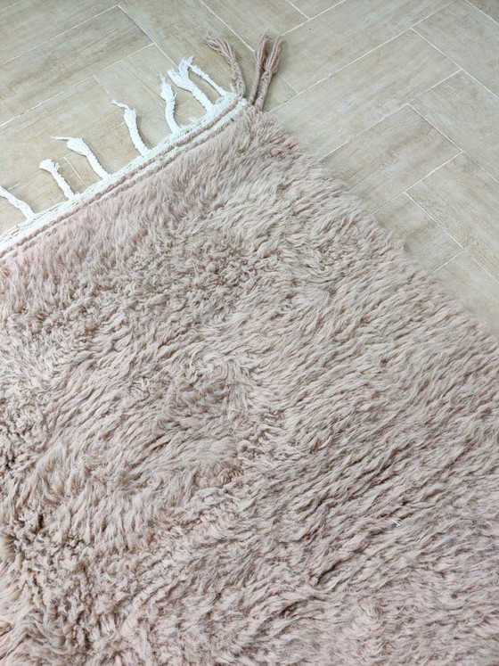 Image 1 of Alfombra de lana natural tejida a mano, de elaboración tradicional, tamaño 1,5/2,5 m.