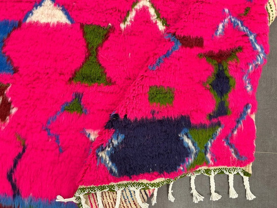 Image 1 of Berber Rug - 264 cm x 159 cm - colored Wool