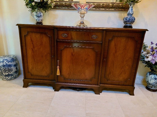 Mobile esclusivo Heldense - Credenza classica – dressoirs, Wood, Brass