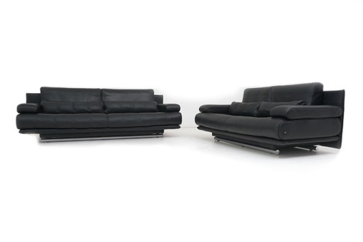 Rolf Benz 6500 Set Bankstel Driezitsbank Tweezitsbank
