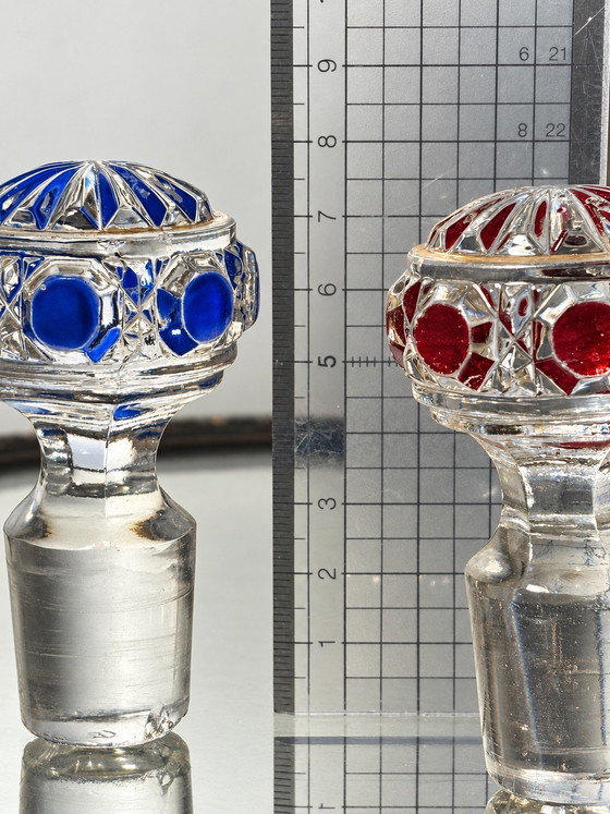 2 bouchons de carafe Baccarat Diamants Pierreries – Verres et carafes, Cristal (photo 6 of 13)