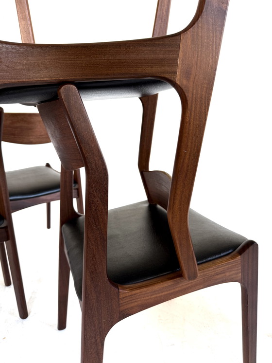 Image 1 of Set di 6 sedie danesi vintage anni '60