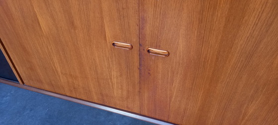 Image 1 of Sideboard Vintage Oswald Vermaercke V-form 1960's 