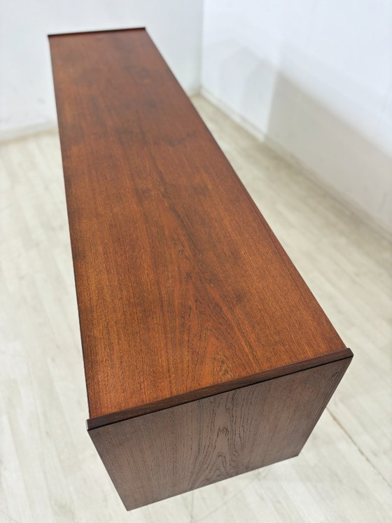 Image 1 of Very beautiful mid-century sideboard / teak sideboard from the 1960s / vintage teak sideboard