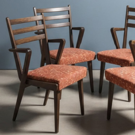 Image 1 of Set of 4 Mid-Century Chairs by Jitona, 1970s