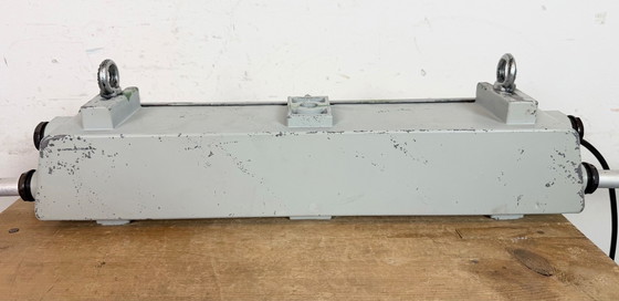 Image 1 of Lampada tubolare grigia industriale di Elektrosvit, anni '70