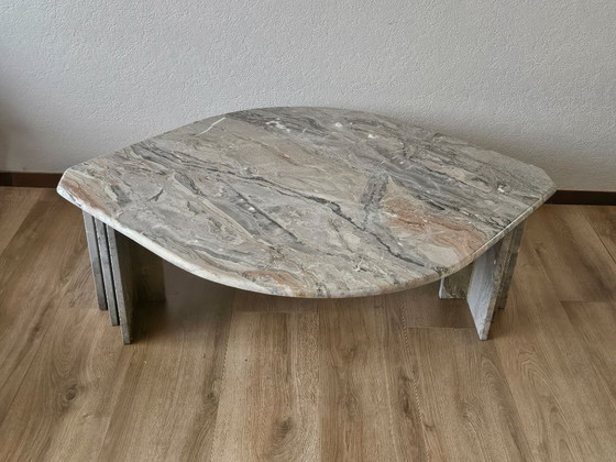 Image 1 of Tavolino da caffè in marmo italiano anni '80