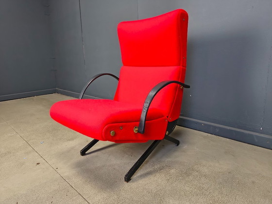 Image 1 of Vintage p40 lounge chair by Osvaldo Borsani for tecno, 1960s