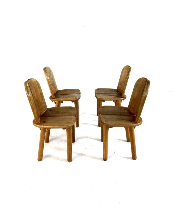 Image 1 of 8x vintage eetkamerstoel model ‘Opus’ Berghammer ‘80