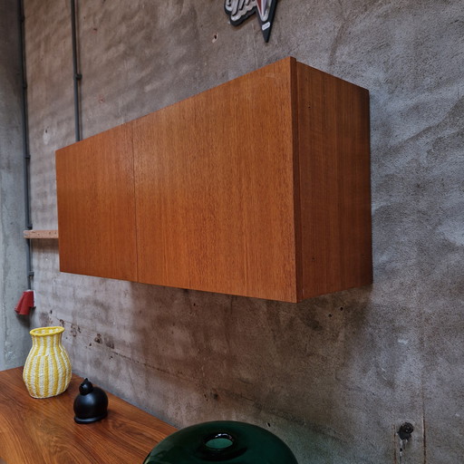 Buffet mural suspendu vintage des années 1960