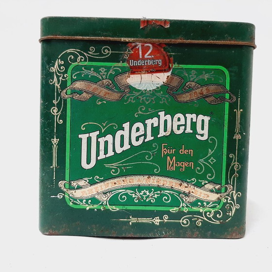 Image 1 of Vintage Underberg blikken doos