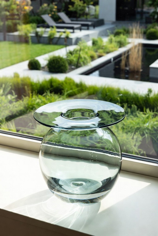 Iconic Saturn vase – Nanny Still for Riihimäen Lasi (1960s)