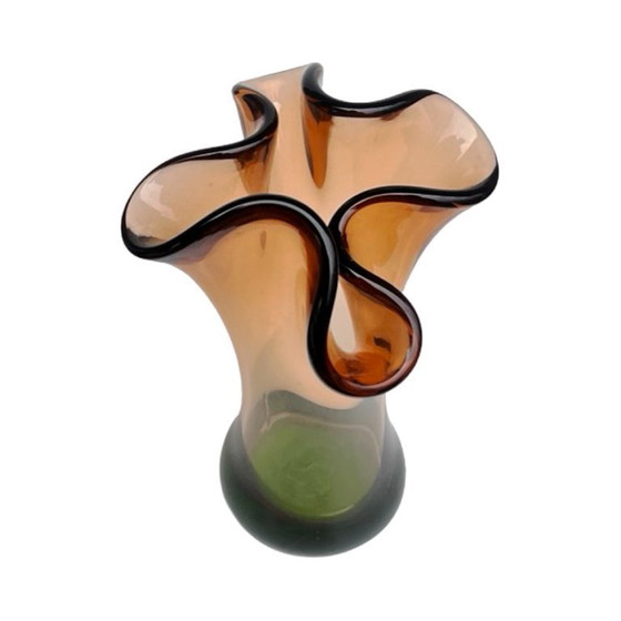 Image 1 of Jarrón Hana Machovská, Borocrystal Nový Bor, Checoslovaquia, años 70, vidrio artístico